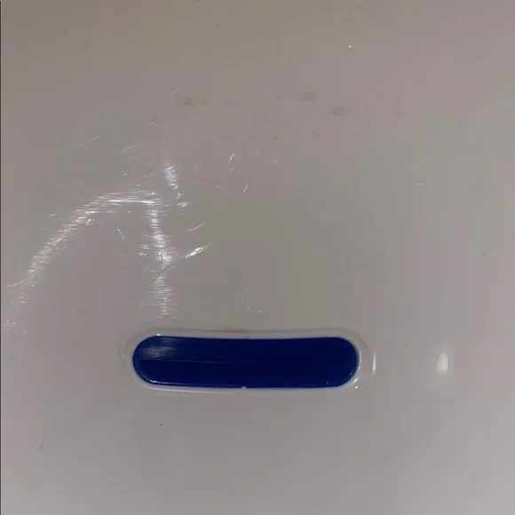 Tupperware blue and white microwave steamer- 3 piece set. - Picture 5 of 9